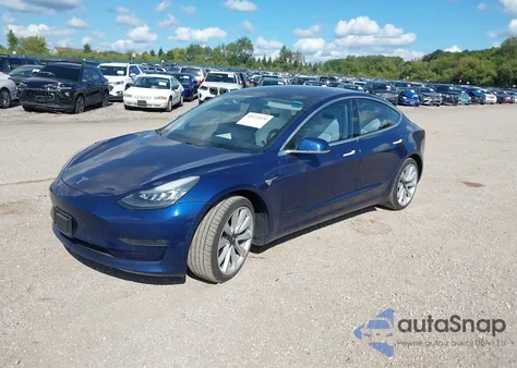 2018 Tesla Model 3 Long Range/Performance from USA, damaged, VIN 5YJ3E1EB4JF097771